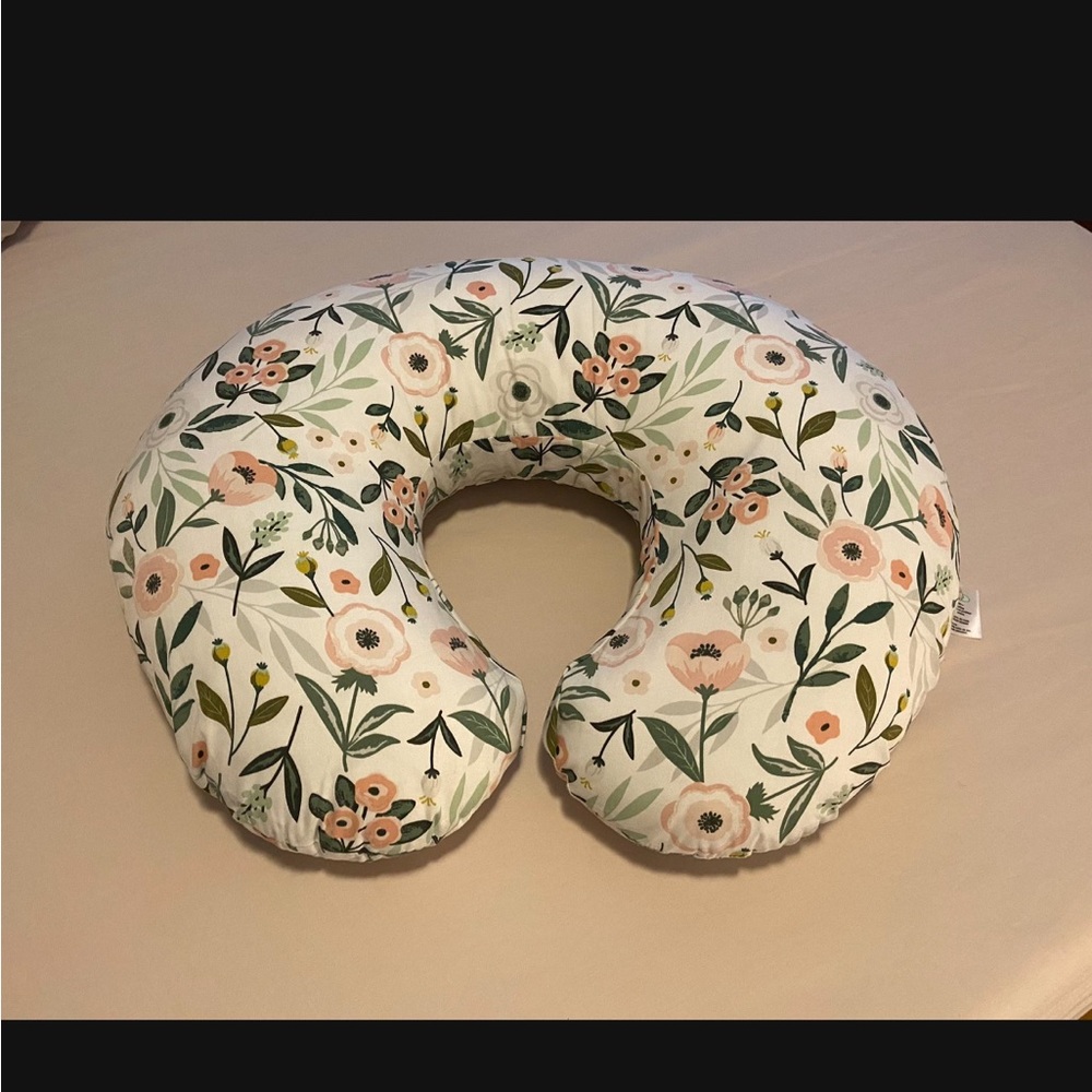 Boppy Original Nursing Pillow in Pink Garden